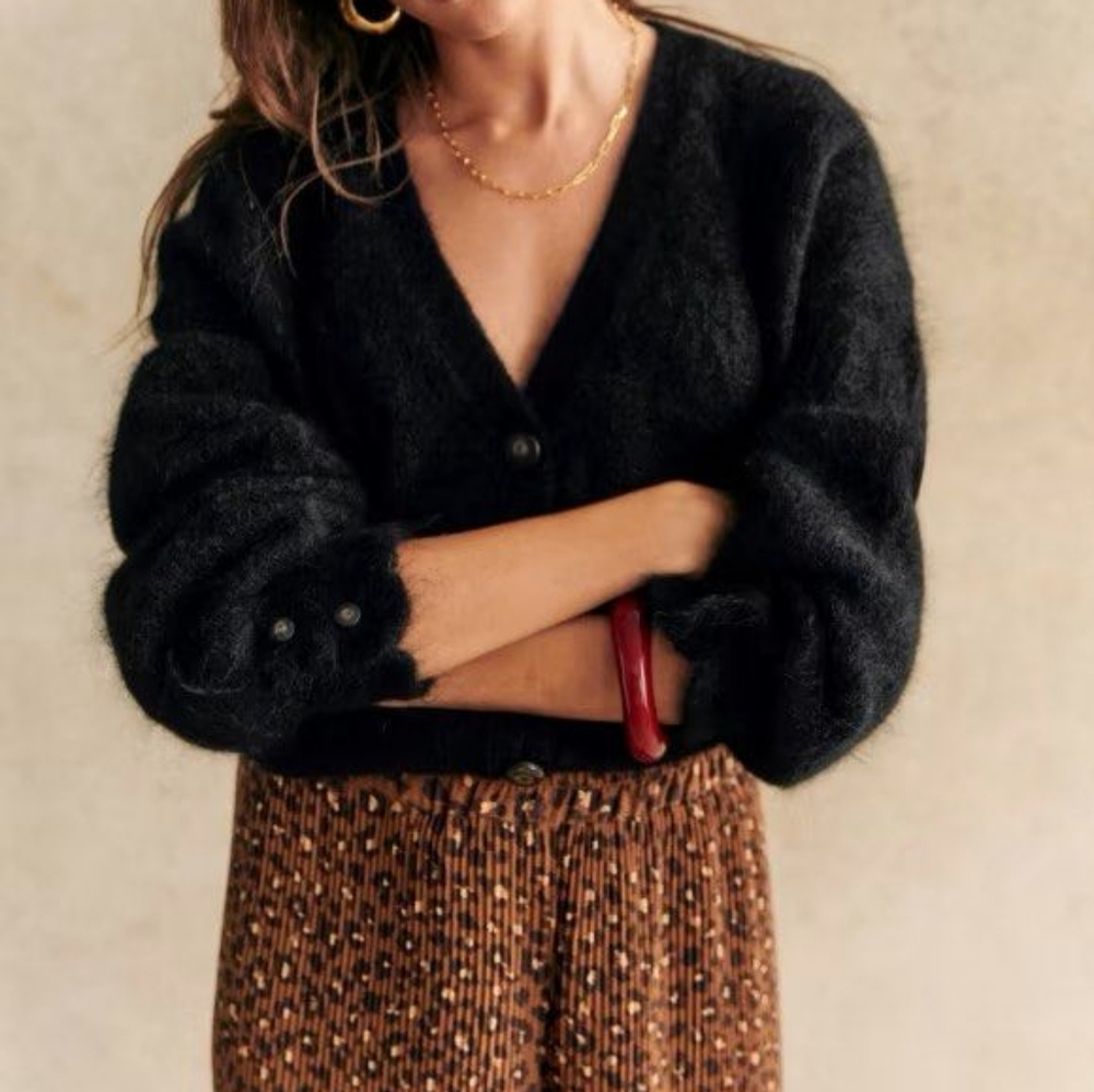 Sezane Mia  Cardigan Sweater